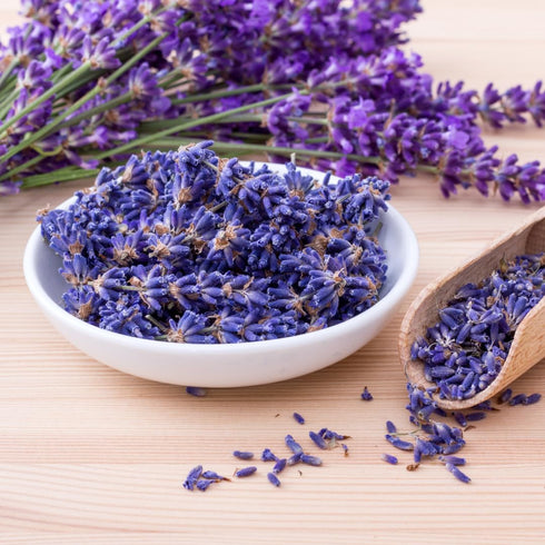 (1.92 Olive & Vine Lavender Flowers, Floral Aroma, For Teas & Desserts, Rich Tradition, Authentic Taste, For Global