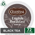 72 Count Celestial Seasonings English Breakfast Tea Keurig Single-Serve K-Cup Pods