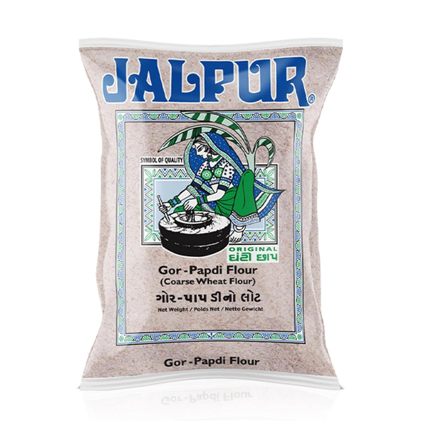 Jalpur Coarse Wheat Flour (gor papdi flour) - 100g
