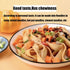 QIXINLIZYY Air-Dried500g/17.63 oz (1 pack)- Knife Sliced Noodles Wavy Knife Cut Noodles, Chinese Flat Dry Wide Noodles