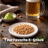 22 packs, 11.6 oz, 22 Packs KIM'S TABLE Wasabi Chickpea Snacks On the Go High Protein Low Carb Snack for Adults & Kids