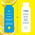 15.2 oz (12-Pack) Lemon Perfect Original, Flavored Lemon Water, Organic, Zero Sugar, Healthy Hydration Drinks, fl