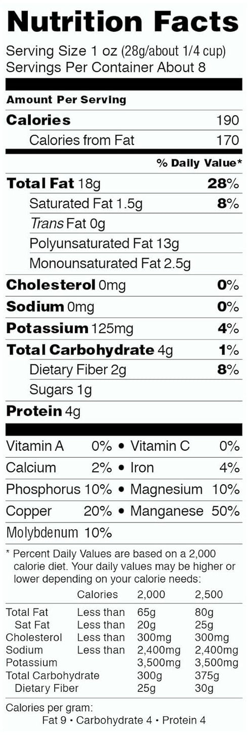 Nature's Eats Chopped Walnuts, 8 Oz, Healthy Snack Option