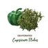 45g (1.5oz, Pack 1), SHROOTS Dehydrated Green Bell Pepper Flakes (Capsicum) Air Dried Dehydrated Vegetable, of Gluten