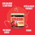 Smash Foods 17.5 oz Strawberry Superfood Fruit Spread, No Sugar Added, Keto Jam with Chia Seeds, Vegan, Low-Calorie