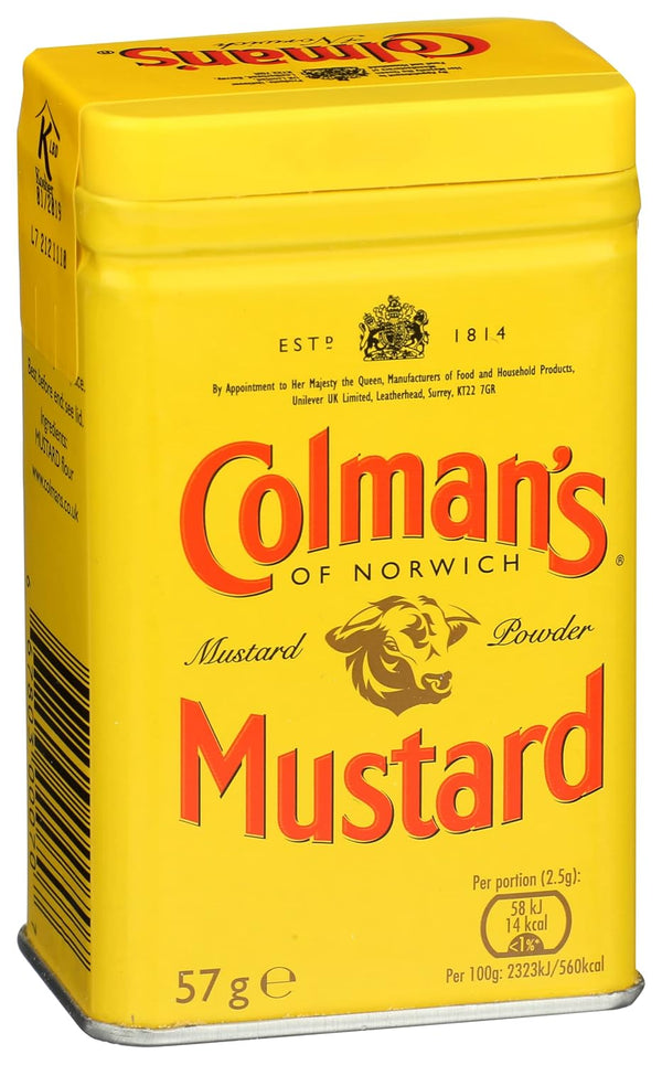 Colman's Dry Mustard Powder 2oz (Pack of 3) | Hot & Tangy