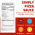 (4 pack) Dei Fratelli Simply Pizza Sauce - No Sugar Added
