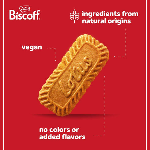 (20 2 0.9 (Pack 20) Lotus Biscoff Cookies, Caramelized Biscuit Cookie Snack, Dispenser Box sleeves of extra large