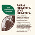 1 lb Organic Dried Cranberry Beans - Non-GMO, USDA Organic, Farmed From Regenerative Soil, Tested Clean Certified