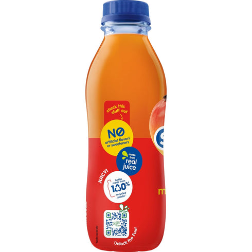 16 oz Pack 12 Snapple Mango Madness Flavored Juice Drink, fl recycled plastic bottle