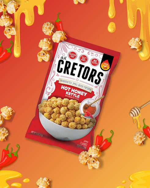 7 oz (Pack 6) G.H. Cretors Hot Honey Kettle Popcorn
