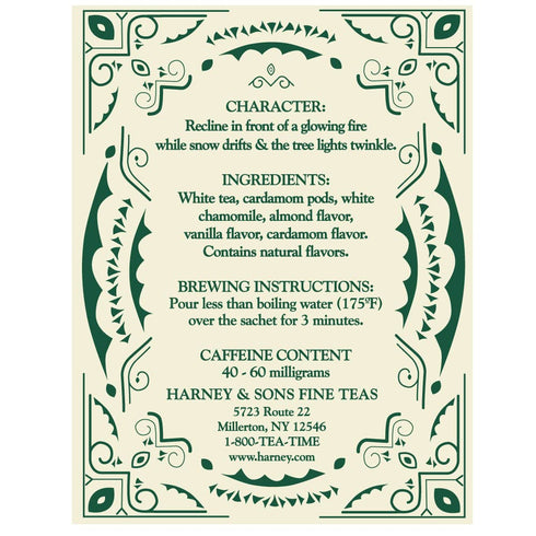 30 Count Harney & Sons Tea, White Christmas
