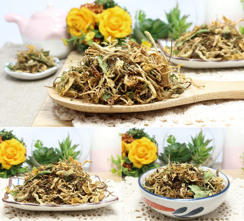 PALPLUS -10.58 (300g) Organic Natural Pure Honeysuckle Flower(Lonicera Japonica) Dried Bulk Herbs Ounce
