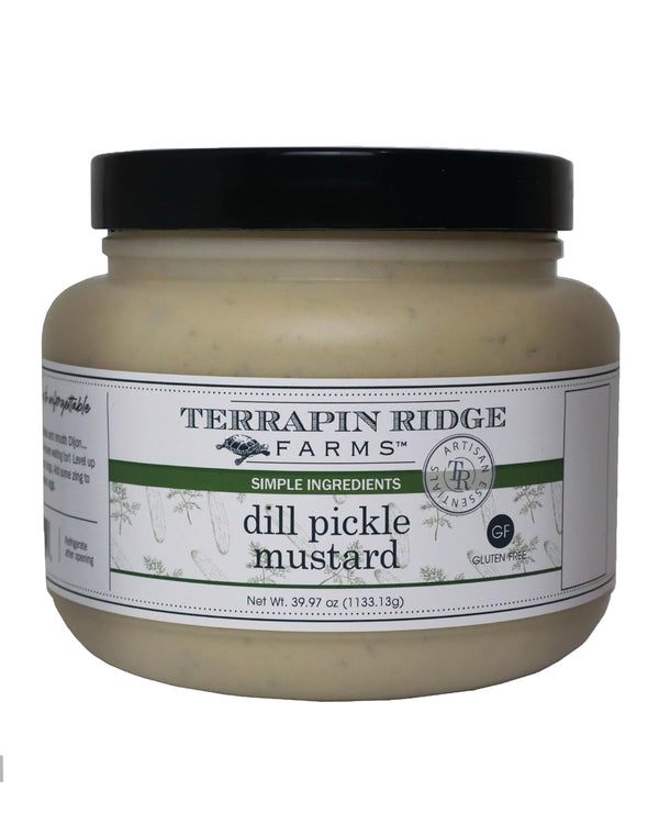 Terrapin Ridge Farms Dill Pickle Mustard Zesty Blend of Dill Pickles &