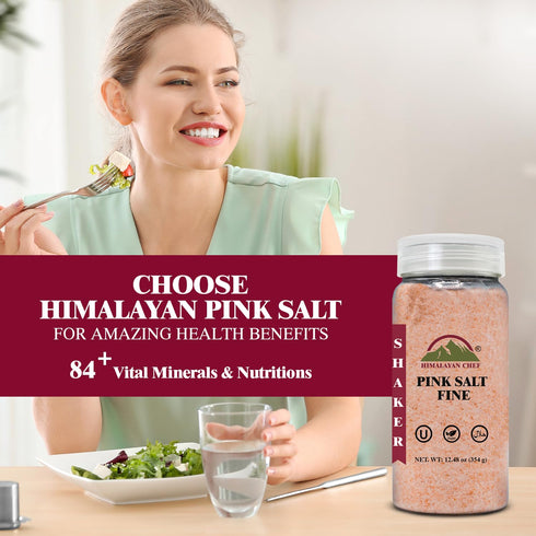Shaker-12.50 oz Himalayan Chef Pink Salt