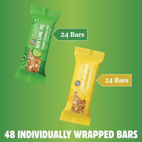Pack, 2 Pack, 48 49.62 oz Sunbelt Bakery Spring Seasonal Flavor Chewy Granola Bar Variety Bars