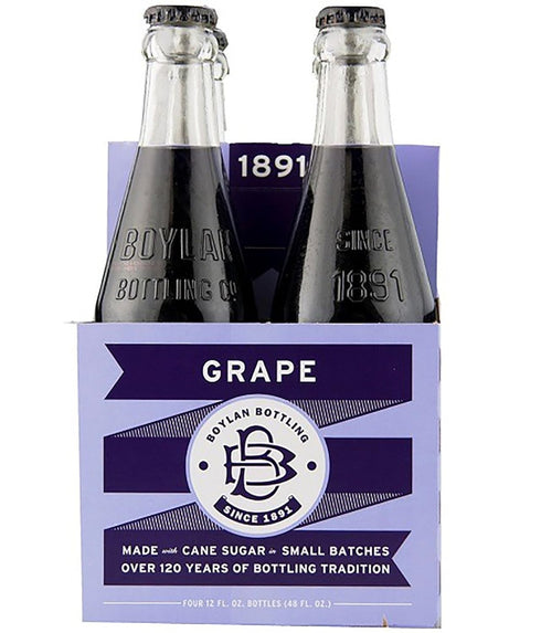 12 oz, 12 Count Boylan Grape Soda, fl