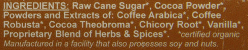 eSutras Organics 16 Sugar, Mocha, Ounce