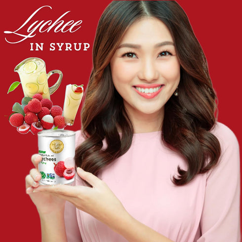 (3) 20 oz Premium Lychees in Syrup - | Natural Ingredient | Use For Mocktails, Cocktails, Drinks, Smoothies | Real