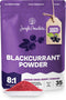 Jungle Powders Black Currant Powder 5 Ounce Bag - Natural Freeze Dried