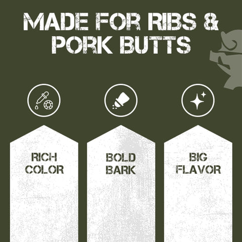 11.5 WarPig BBQ Ham Grenade Elite BBQ Rub| World Champion Sweet Rub, Perfect For Pork, Chicken, Beef and Seafood