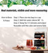 Wanciment 8 (2 Pack/40 Ginseng-Infused Eight Treasure Teas, Kidney Tea Formula Ginseng Six Treasure Tea, Kidney Cleanse