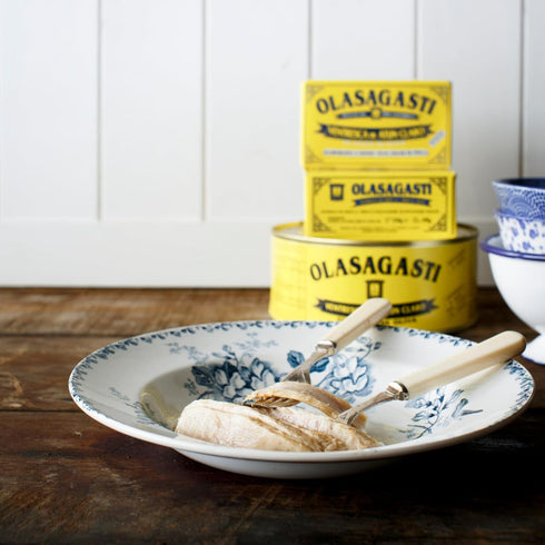 OLASAGASTI 4.2oz Yellowfin Tuna Belly in Olive Oil Premium Wild Caught, Imported from Spain, High in Protein Can
