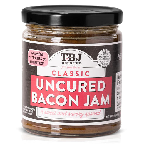 TBJ Gourmet Classic Bacon Jam 9 Oz (Pack of 6)