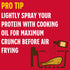 5 oz (Pack 6) 2 lbs Louisiana Fish Fry, Air Fryer Chicken Coating Mix, of Each Box Coats of Chicken - Easy to Cook Air