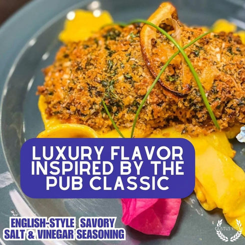 GLP-1 English-Style Savory Salt & Vinegar Seasoning | Gourmet Spice Mix | All Natural, Non GMO | Hand Made, Small Batch