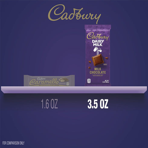 3.5 oz (14 Count) CADBURY DAIRY MILK Milk Chocolate Candy Bars
