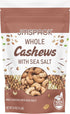 JMSPACK - Whole Cashews with Sea Salt, 16 Ounces (1 Lb)