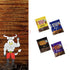 Pack- 100% 3.5 Oz Mingua Beef Jerky Sampler US Beef Without Nitrites - Four Bags