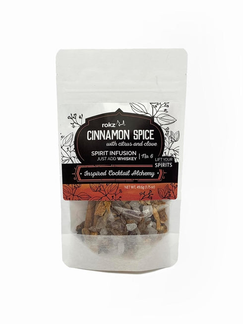 Rokz Cinnamon Spice Spirit Infusion Blend for Cocktails