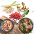 set 5.6 Oz. 160 Dried Mixed Aroma Tom Yum Soup Base (Galangal, Lemongrass, Chili, Ma-Krud leaf) for Thai stye spicy