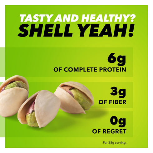 48 Wonderful Pistachios In Shell, Roasted & Salted Nuts, Ounce Resealable Bag, Protein Snacks, Bulk Snacks, Healthy