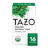 TAZO Organic Refresh Mint Herbal Tea Bags with Peppermint and Spearmint, Caffeine