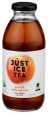 Eat The Change 16 (Pack 12) Just Ice Tea Organic Peach Oolong Tea, Kosher, Fluid Ounces
