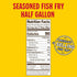 2.88 (Pack 1) Louisiana Fish Fry Seasoned Fish Fry Seafood Breading Mix Pound of - Season and Cook All Your Fish