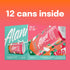 200mg 10 12 Oz 12 Pack Alani Nu STRAWBERRY SUNRISE Sugar Free, Low Calorie Energy Drinks, Caffeine, Biotin B Vitamins