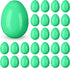 Silipull 36 Pack 3.1 Inch Jumbo Empty Plastic Eggs, Fillable Eggs for Egg Hunts, Candy Basket Stuffers, Party Favors
