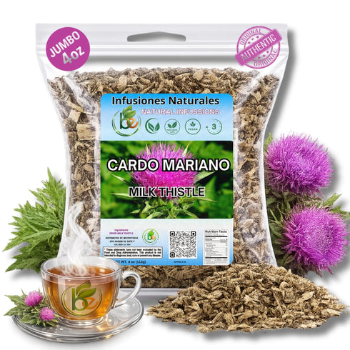 Cardo Mariano Mexican Herbal Tea - 4 oz (113g) - Authentic 100%