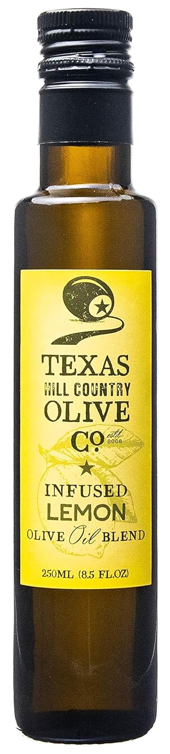 Texas Hill Country Olive Co Lemon Infused Olive Oil - Cold Pressed