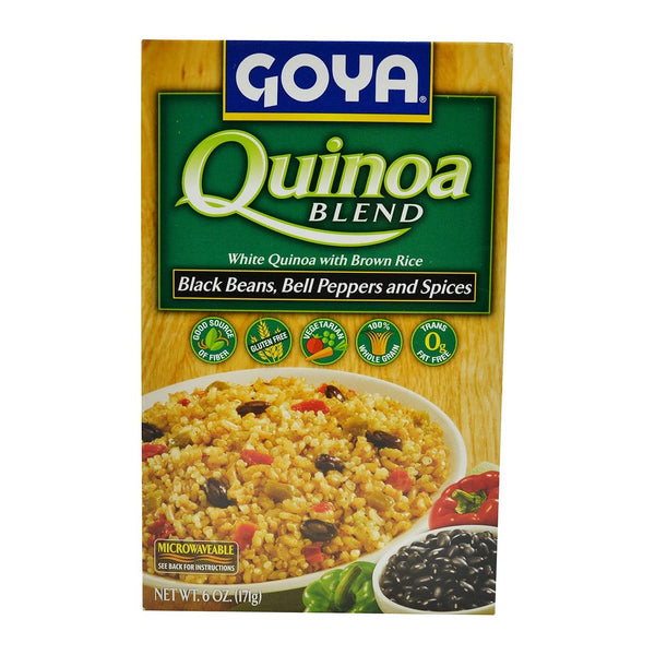 Goya Quinoa Blend with Black Beans, Bell Peppers & Spices, 6 Ounce