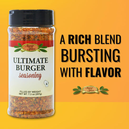 Sugar 'N Spice Seasoning Blends for Grilling and Cooking (7.3 Ounce (Pack of 1), Ultimate Burger)