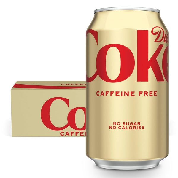 Diet Coke Caffeine Free Soda, 12 fl oz, 12 Pack (Package May