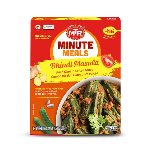 MTR - Bhindi Masala - Fried Okra in Spiced Gravy - Authentic