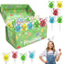 24-Pack Fruidles Happy Easter Bunnies Lollipops Suckers, Colorful Easter Eggs, Yellow Bunny Rabbit, Orange Carrot