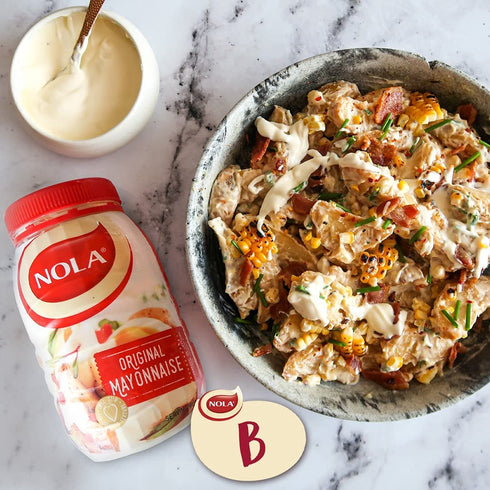 Nola 27 Ounce|750g Pack 1) Mayonnaise Bottle Imported from South Africa (Original