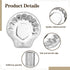 Ntwoiee 250 3.9 3.7 Pcs Aluminum Foil Clam Shells, x Disposable Food Shell Pans Grillable Oyster Shells Baking Dish Pie